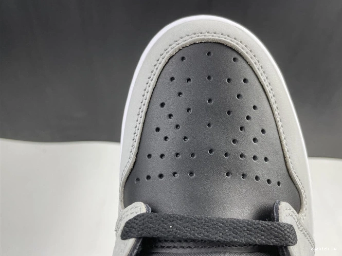 Rep Onekick White Grey 1 555088-035 Jordan Air Smoke Light High Black Retro 0608